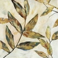 thumbnail image 2 of Robinson, Carol 20x20 Gold Ornate Wood Framed with Double Matting Museum Art Print Titled - Gilded Leaves I, 2 of 4
