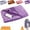 Purple, variant on 5V USB Heated Blanket For Home,Heated Lap Blanket For Office,Voltage Electric Heated Blanket Throw Usb Electric Soft Throw Blanket Multi-Functional Hand Warmer Knee Blanket Office Machine Washable