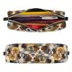 thumbnail image 2 of Disketp Cute Dog Estuche de Lápices de Cuero con Cierre, Estuche Compacto para Papelería, Bolígrafos y Accesorios Pequeños, 2 of 7