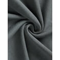 thumbnail image 5 of DARING DIVA Women's Lace Trim Pajama Dress V-Neck Long Sleeve Nightgowns L Gray, 5 of 6