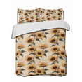 thumbnail image 2 of Vintage Sunflower Full Size Down Alternative Comforter, Lightweight Comforter Quilt Bedding Set with Pillow Shams Watercolor Summer Botanical All Seasons Bed Comforter Duvet Insert 78"x90", 2 of 7