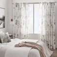 thumbnail image 4 of Bouclair Rideau Transparent Indigo Agnes 54x96 Po (137x244 cm), 4 of 6