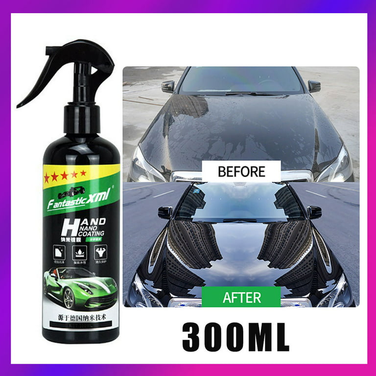 Nano Ceramic Car Coating Spray Paint Care Wax Auto Hydrophobic