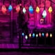 thumbnail image 4 of Guirnalda de luces de Halloween, 30 LED de luz fantasma multicolor alimentada por batería, luces de hadas fantasma de plástico 3D de 10,8 pies compatibles con Navidad, 4 of 5