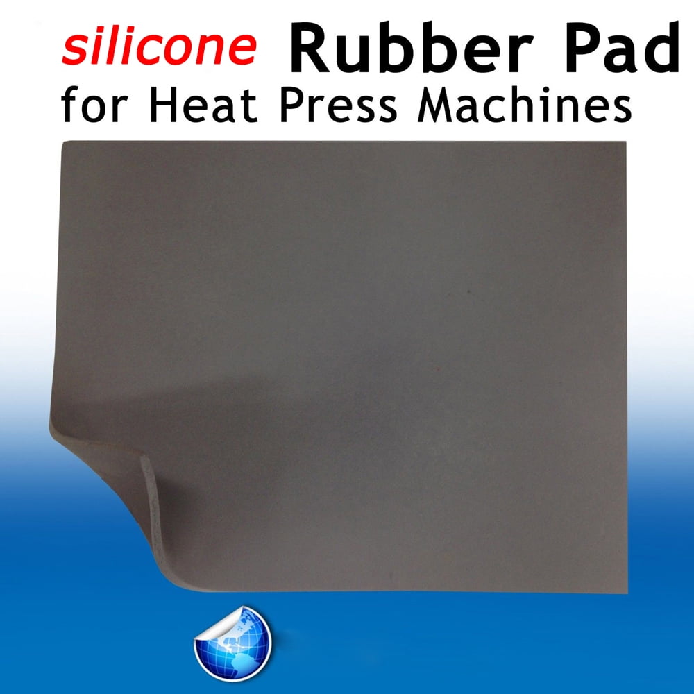 Heat Press  Replacement High Temp Pad 1/2 X 15"x15" Silicone Pad FREE SHIPPING 