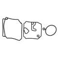 thumbnail image 3 of 39PCS Carburetor Repair Kit 6H4 W0093 03 00 Carb Rebuild Set Replacement For Outboard 40 HP 50 HP, 3 of 5