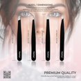 thumbnail image 2 of Set de pinzas Markhor Black Majesty para vello facial femenino, 2 of 9