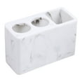thumbnail image 2 of Organizador de baño Macarena resina blanco 3 ranuras, 2 of 7