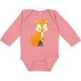 thumbnail image 3 of Inktastic Cute Woodland Animal Fox Boys or Girls Long Sleeve Baby Bodysuit, 3 of 5