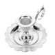 thumbnail image 4 of Bandeja de metal para velas: candelabros de Shabat con diseño floral, candelabro rústico, centro de mesa para decoración de bodas y festividades., 4 of 5