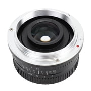 Riousery 50mm F1.7 Full Frame Large Aperture Manual Focus Camera Lens for EF Mount DSLR Cameras, Multi Layer Anti Reflective Coatings, Alloy and Optical Glass Construction (2 inches / 50.8 mm)