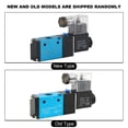 thumbnail image 3 of Válvula Solenoide 1/4 NPT Válvula Solenoide De Tipo De Conexión De 2 Posiciones Y 5 Vías PT1 / 4in 1.2MPa 170Psi Válvula Solenoide IP65, 3 of 7