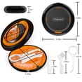 thumbnail image 3 of Retainer Case, Slim Aligner Case with Adjustable Vent Holes and Mirror, Compatible with Invisalign, Night Guard and Mouth Guard, Premium Retainer Case, With Aligner Remover Tool, Chew & Brush, 3 of 6
