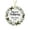 B, variant on Mahjong Christmas Ornament Round Acrylic Xmas Ornament Festive Hanging Pendant For Xmas Tree Home Holiday Seasonal Celebration