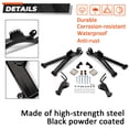 thumbnail image 2 of Kojem 6" A-Arm Lift Kit for 1985-1995 Yamaha Enhanced Golf Cart G2 / G9 Electric/Gas Model Powder Coated, 2 of 10