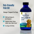thumbnail image 5 of Nordic Naturals Pet Cod Liver Oil for Dogs, with EPA & DHA, Fish Oil, 8 Oz, 5 of 10