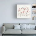 thumbnail image 2 of Trademark Fine Art 'Wildflowers III Pink' Canvas Art by Lisa Audit, 2 of 4