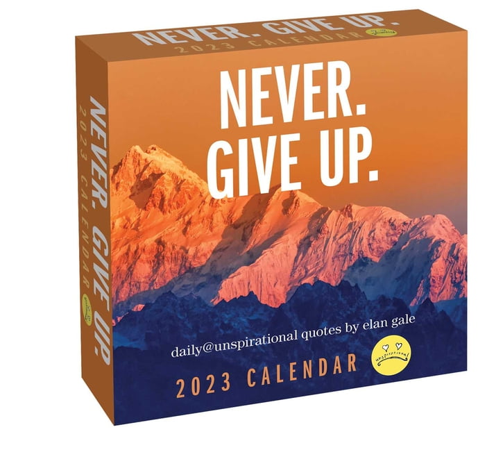 Anti Affirmation Calendar