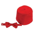 thumbnail image 2 of elope Fez and Bow Tie Kit One Size Red, 2 of 2