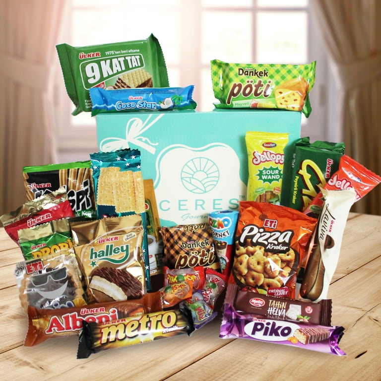 Ceres Gourmet, International Snack Box, 22 Count, Premium Foreign