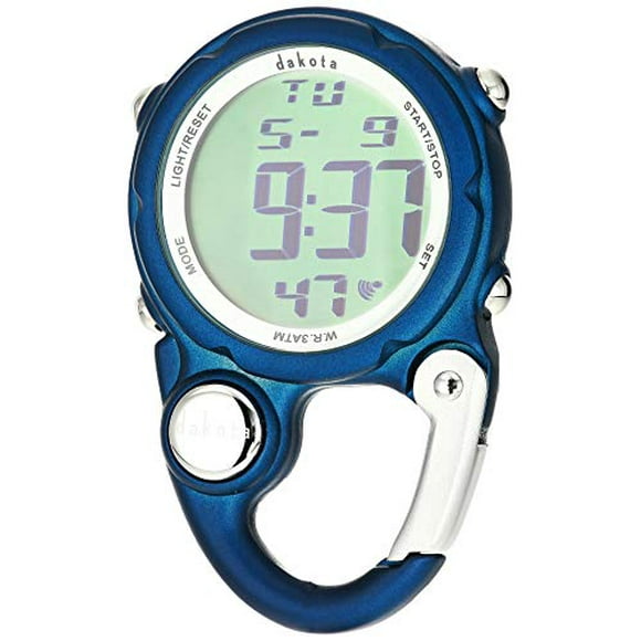Dakota Digi Clip Mini Watch, Dark Blue, 30963, One Size