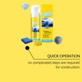 thumbnail image 6 of Car Interior Cleaning Set Multi-Purpose Foam Leather Care 100ml - Restores Gloss, Protects Upholstery, Easy Application with Sponge & Towel, 6 of 9