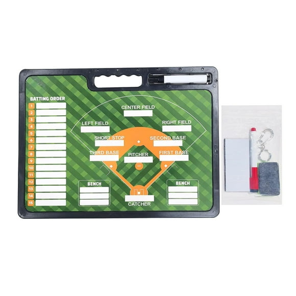 Siruishop Coaching Board Accessories Softball Dugout Board for Match and Sports Recreation