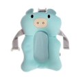 thumbnail image 1 of Cojín de bañera para bebé, asiento de apoyo para silla de baño, antideslizante, suave, de seguridad, azul claro, 1 of 4