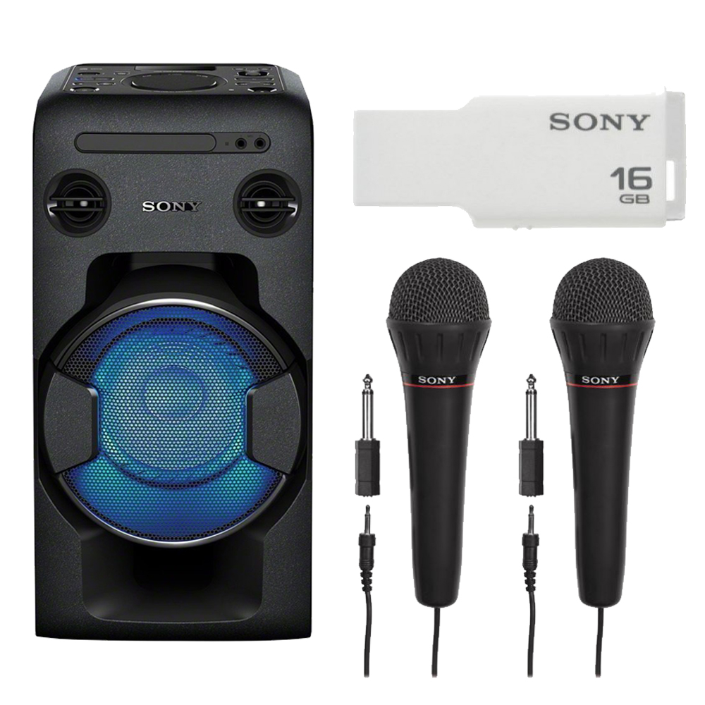 sony music system with mic