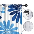 thumbnail image 4 of Blackout Kids Curtains,Blue Pioneer Flower Childrens Insulated Curtains Set Of 2,Bedroom Essentials,Toddler Room Decor 42x84in(106x213cm), 4 of 4