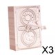 thumbnail image 1 of 3xCaja De Regalo Decoración Plegable Favores De Boda Románticos Para Fiesta De Bodas Rosa Nupcial, 1 of 10