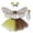 Coffee, variant on Sparkly Insect Wing Costume Accessories with Elastic Shoulder Straps, Delicate COS Dress-Up Supplies for Girls and Women, Ornamental Pieces for Holiday Masquerade Themed Parties, Black