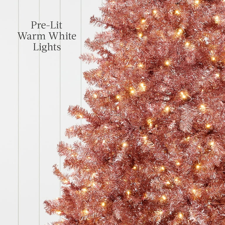 Aazon.co: Arthas 6' Ft Tinsel Purple Christas Tree For Hoe Office-139411