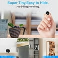 thumbnail image 3 of EIMELI NO X5 Mini Home Security 1080P Outdoor&Indoor Motion Detection  Night Vision  Black, 3 of 5