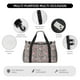 thumbnail image 4 of Balery Rose Mix Leopard 3 Bolsa de Gimnasio para Mujeres, Bolsa de Viaje con Bolsillo Húmedo, Bolsa de Fin de Semana para Mujeres, Bolsa de Viaje Resistente al Agua, 4 of 7