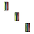 thumbnail image 4 of sweethay Crayón de varios colores, bolígrafos prácticos para colorear, juego de arte seguro, papelería, escuela, estudiante, niños, 6 colores 3piezas, 4 of 6