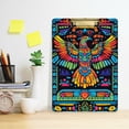 thumbnail image 2 of FORMRS Acrylic Clipboard with Low Profile Clip Standard A4 Letter Size, 12.5" x 9", Abstract Eagle, 2 of 8