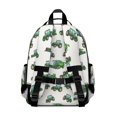 thumbnail image 3 of Tractor and Harvesters Gray Pattern Cute School Backpack Bag for School with Padded Back and Adjustable Shoulder Straps 15.25"x11.5"x5.25", 3 of 5
