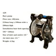 thumbnail image 2 of A-26 Mini Air Operated Paint Pump, Double Diaphragm Pressure-stabilized Diaphragm Pump Mini Pneumatic Diaphragm Paint Pumps ,Durable Construction, 2 of 7