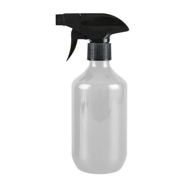 Btomtd Plastic Spray Bottle Fine Mist 300ml Mist Stream Refillable Reusable Portable Sprayer Leak Proof For Household Use Cleaning Solution, Clear