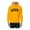 yellow, variant on DOPE Mens The Collegiate Hoody Hoodie Sweatshirt, Yellow, Large