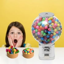Candy Gumball Capsule Toy Vending Device 1.26in Ball Bulk Vending Machine w/key