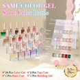 thumbnail image 2 of Set de esmaltes de uñas en gel con purpurina Double Rhythm, 28 unidades, 15 ml, 2 of 9