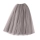 thumbnail image 2 of Gibobby mini faldas de mujer sexy media a la moda para mujer, vestido para adulto, media falda de malla(Gris, Talla única), 2 of 4