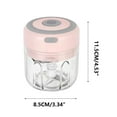thumbnail image 2 of PRETXORVE Kitchen Tools, Kitchen Accessories, Mini Electric Garlic Crusher Wireless Electric Garlic Crusher Garlic Puller Garlic Mash Presser Household Garlic Crusher, 2 of 2