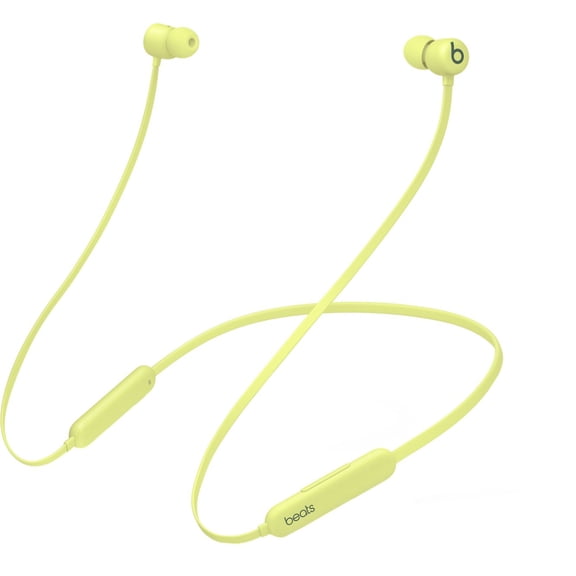 Restored Beats Flex All-Day Wireless Earphones-Yuzu Yellow MYMD2LL/A (Refurbished)
