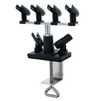 Master Airbrush Universal Clamp-On 6-Airbrush Holder - Airbrush Accessories & Supplies for Garage or Workspace