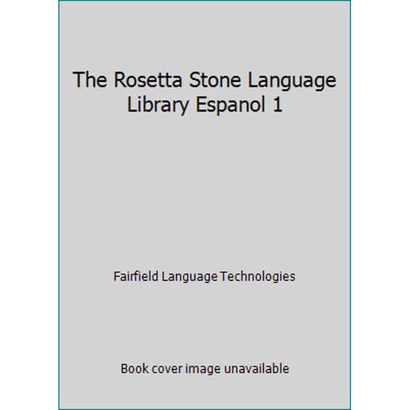 Pre-Owned The Rosetta Stone Language Library Espanol 1 (Paperback) 1883972086 9781883972080