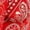 BLACK RED, variant on Weiv Mens Bandana Print TShirt