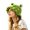 Light Green, variant on Hand Knitted Animal Pattern Hat Cute Winter Fisherman Cap